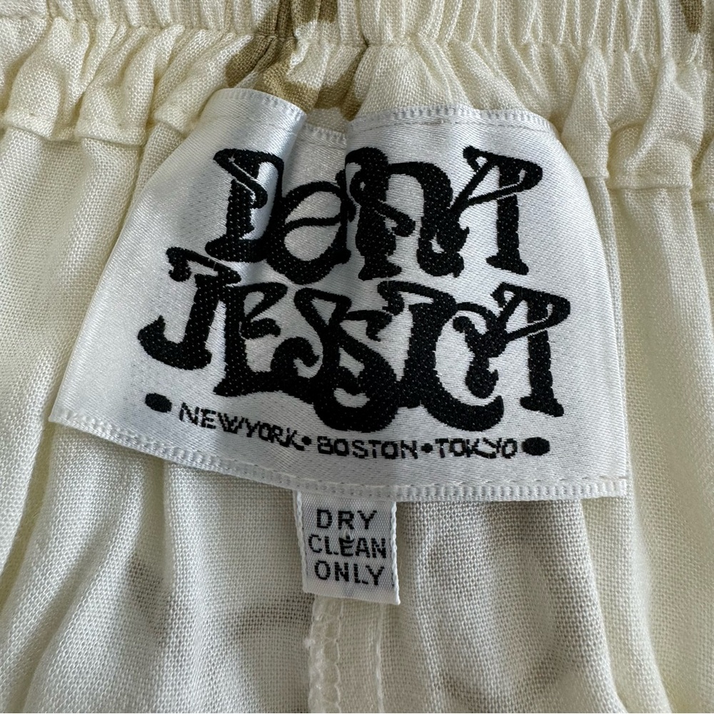 Donna Jessica Vintage Printed Art To Wear Shorts - Picture 11 of 11